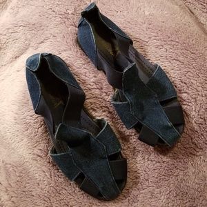 🆕 Denim Flats Women Size 8